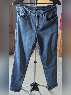 Joseph Ribkoff Dark Blue Straight Leg Jeans